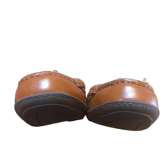 Ralph Lauren leather wedged heel loafers. Size 5.5 - Picture 5 of 16